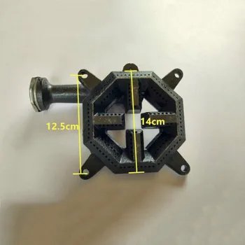 

Cast Iron Range Burner Head For clay pot 8-sided burner head