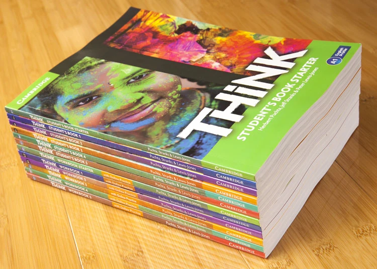 12pcs/set Cambridge English Student's Book Think Starter 1/2/3/4/5 Level Textbook + Workbook 12pcs/set Cambridge English Student's Book Think Starter 1/2/3/4/5 Level Textbook + Workbook