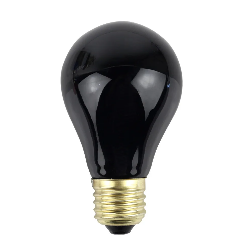 A19 черно-белая с рисунком 40 Вт лунный пузырь амфибия животных ...