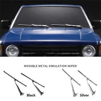 

1 pair Simulation Metal Removeable Rain Wiper For Tamiya CC01 PAJERO Wiper RC Car Parts