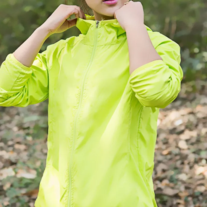 Наружное солнцезащитное пальто анти-УФ непромокаемые ветрозащитные быстросохнущие ультратонкие женские мужские куртки B2Cshop