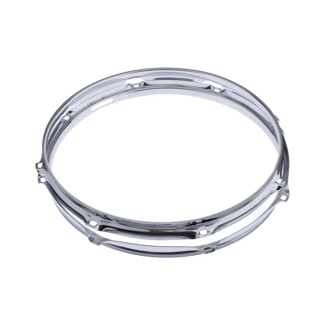 Пара литых 8-lug Snare Drum Hoop-Batter Side-цинковый сплав-13 дюймов 1,2 мм