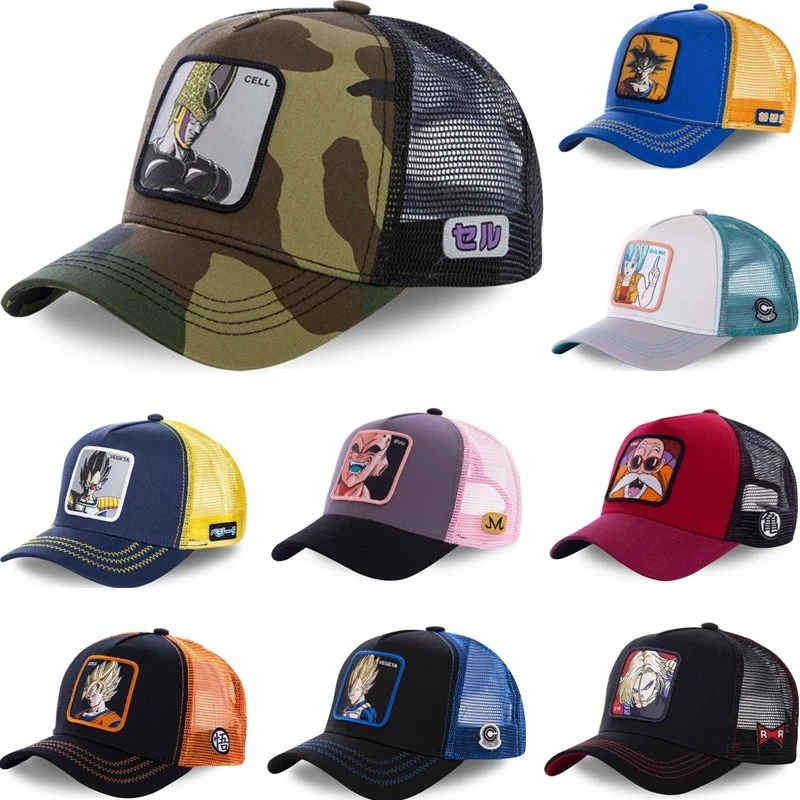 gorro Snapbac Gorra de béisbol de DRAGON BALL Z para hombre y mujer gorro Snapbac Gorra de béisbol de DRAGON BALL Z para hombre y mujer