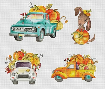 

ZZ1343 DIY Homefun Cross Stitch Kit Packages Counted Cross-Stitching Kits New Pattern NOT PRINTED Cross stich Painting Set