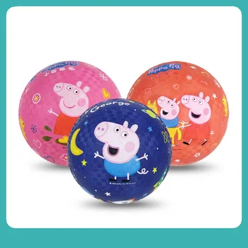 

2020 Genuine original Peppa pig George pig Action Figure Original Pelucia Anime Toys Children's toys haha ball Children's gifts
