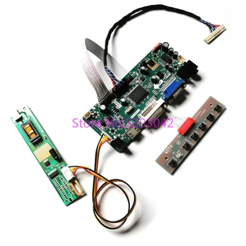 

Fit LP150X08(TL)(AA)/(TL)(AC)/(TL)(AD)/(TL)(B1)/(TL)(C1) 1024*768 VGA HDMI 1CCFL 15" LVDS 30Pin monitor controller board DIY kit