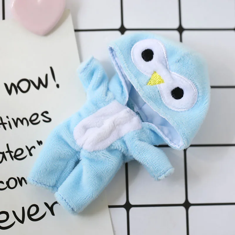 New Doll Clothes Cute animal jumpsuit Hooded pajamas for ob11,obitsu11,holala,GSC,1/12bjd doll clothes accessories for doll 7
