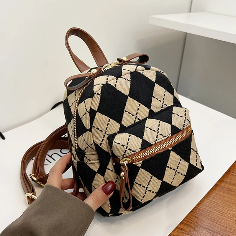 2022 Mini Backpack Women Ladies Casual Stylel Small School Backpacks