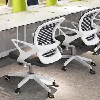 

Home Computer Chair Student Chair Backrest Net Cloth Simple Office Chair Latex Cushion Ergonomics Chair