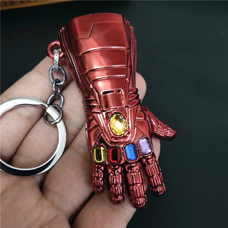 72 Брелок с героями Marvel брелок Мстители Тор Брелок для ключей в форме молотка аниме брелок Железный человек брелок в виде шлема женские металлические - Цвет: 72