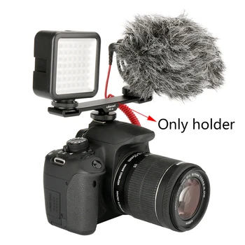 

Accessories Vlogging Aluminium Support Filmmakers Extension Rod Video Light Dual Cold Shoe Microphone Mount Tripod Plate Camera