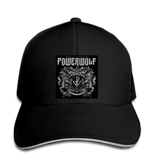Powerwolf Crest Металл Религия Для мужчин Повседневное Бейсбол Кепка с прямым козырьком остроконечные