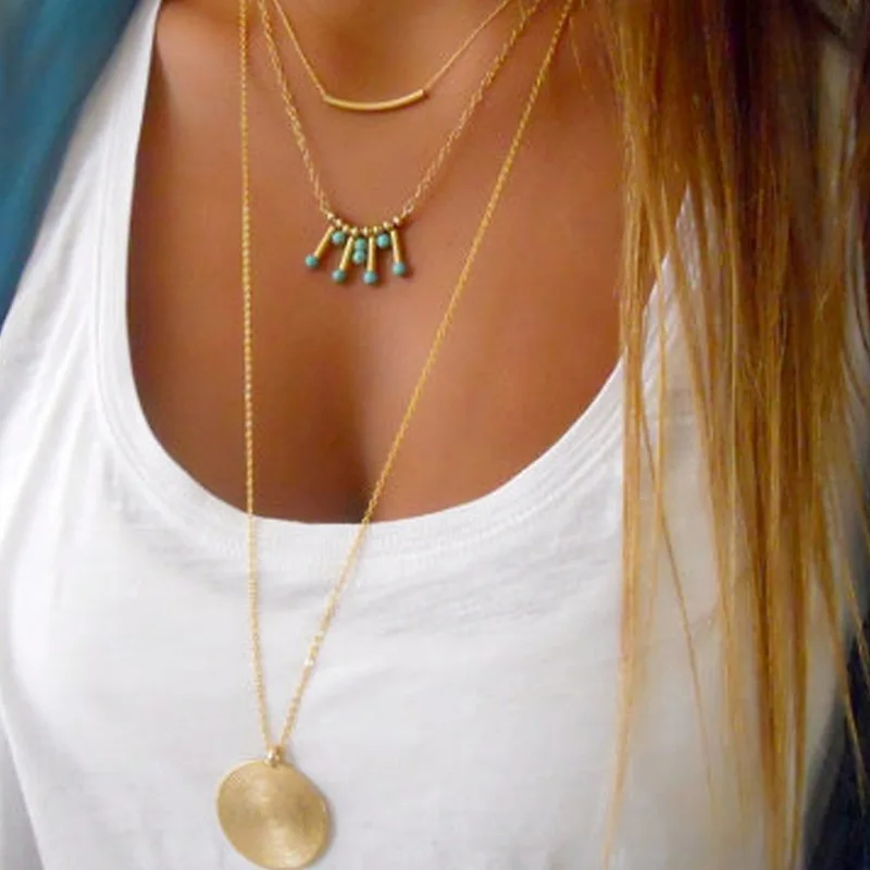 BYSPT-Ethnic-Necklace-Women-Bar-Round-Chokers-Statement-Necklace-multilayer-Vintage-Jewelry
