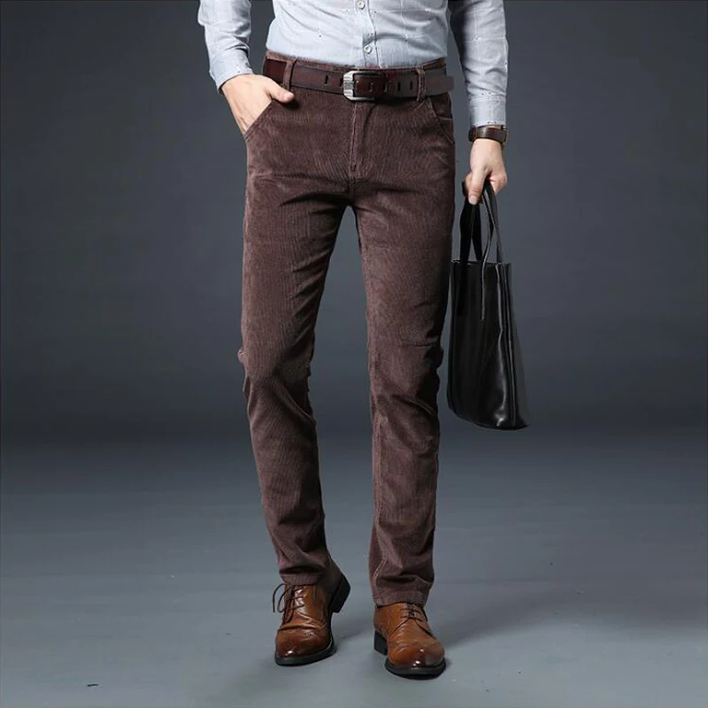 thick corduroy trousers mens