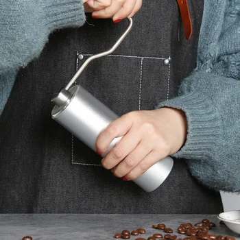

FashionCoffee Grinder Portable Steel Grinding Core High Quality Handle Design Super Manual Coffee Mill