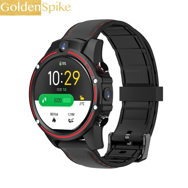 Vision 4G Смарт-часы Android 7.1.1 3 ГБ 32 ГБ с gps 8 МП 5 МП Двойная Камера 1,6 дюймов экран 800 мАч батарея умные часы для мужчин