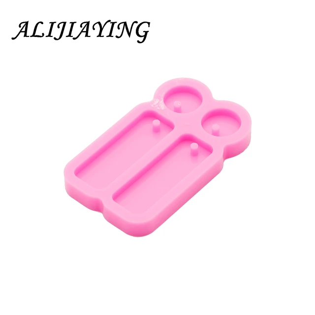 Téglalap Alakú Fülbevalók Medál Epoxi Gyanta Formák Ékszerek, Szilikon Penész Diy Fülbevaló Ravaszító Dy0981 - Image 6