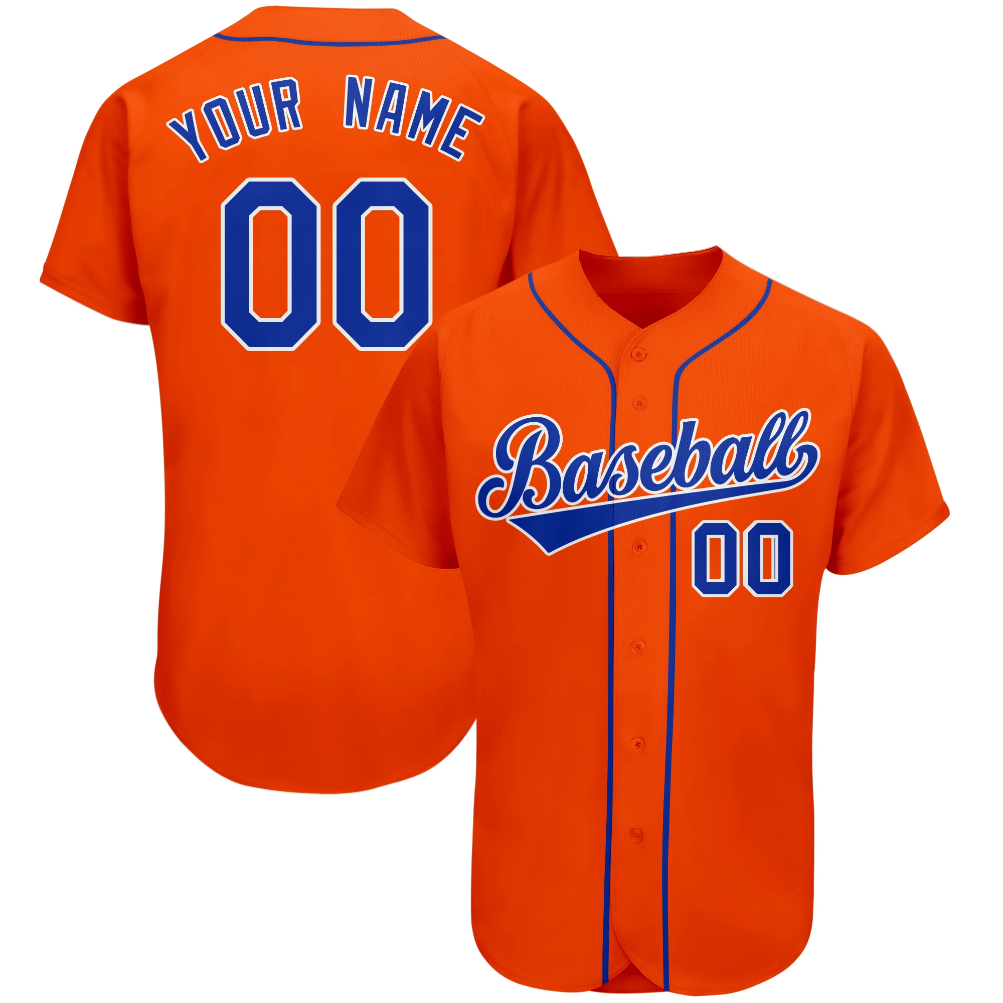 Baseball Jerseys Embroidery Design Name Number Button Cardigan Shirt Softball Game Training Uniform cotton t shirts baseball jersey mens jersey
