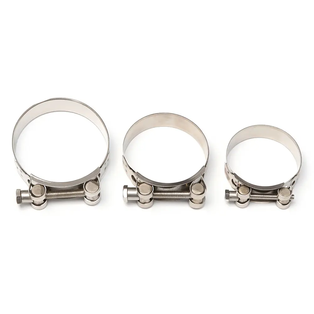 Stainless Steel Hose Clamps Circular Air Water Pipe Fuel Clips 20 Sizes
