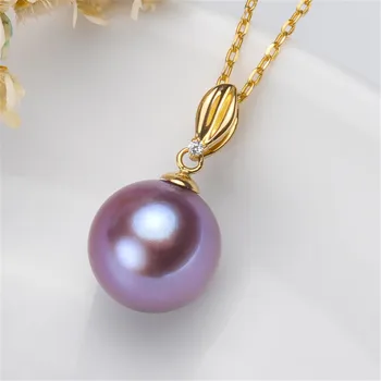 

Retro Hollow Style Metal Yellow gold G18K Tone Bail Connector Pearl Bead Caps Diy Pearl Jewelry Accessories