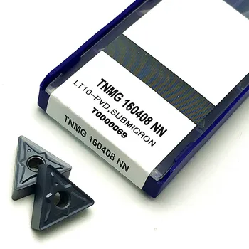 

60 ° Turning Blade TNMG160408NN LT30 Tungsten Carbide Tool, External Turning Tool CNC Lathe Tool.