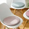 Sitting Cushion Comfortable Modern Style Thickened Round Seat Handmade Floor Pouf for Porch 1