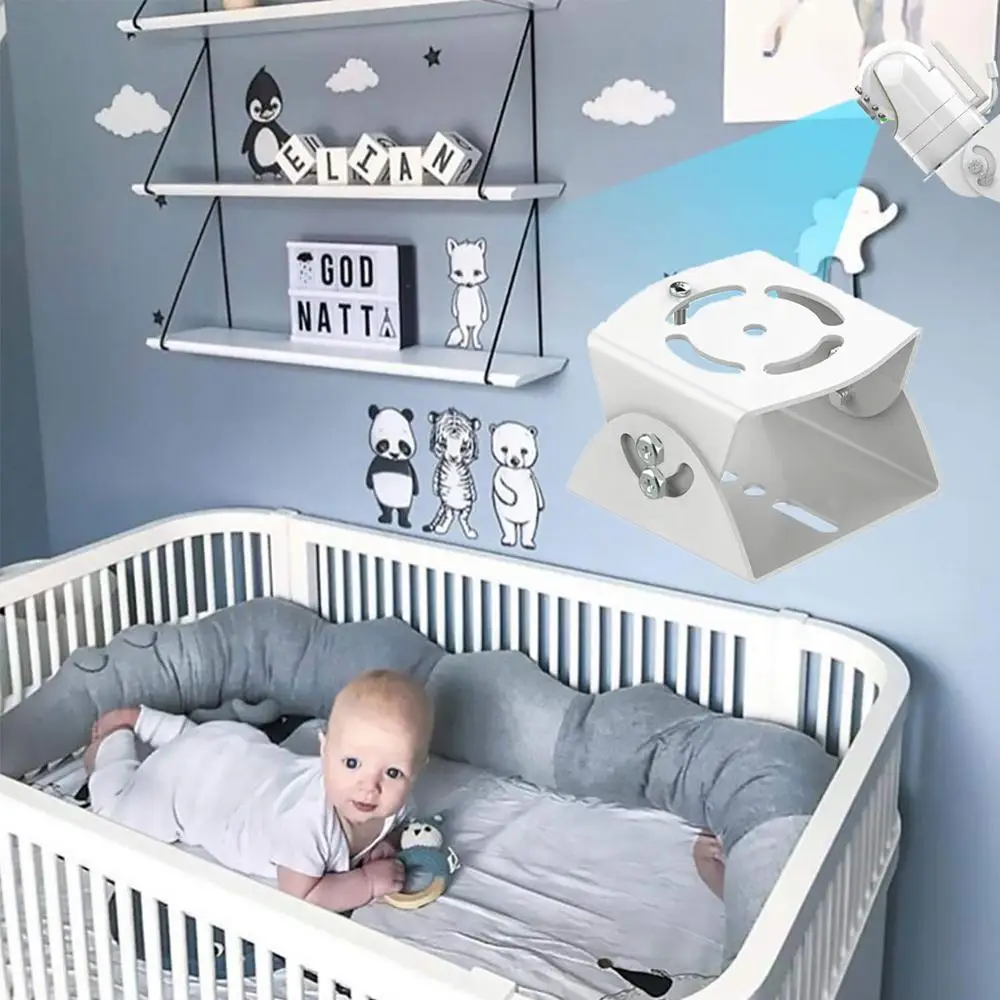 

High Creative Adjustable Angle Wall Mounted Monitor Special For Duckbill Bracket Baby Monitor Mounting Base