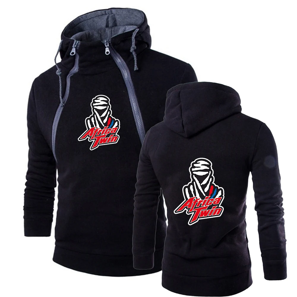 

Men's New Africa Twin Crf 1000 L Crf1000 Print Leisure Pullover Hoodie Sweatshirt Classic Motorcycle Tracksuit Customize Tops