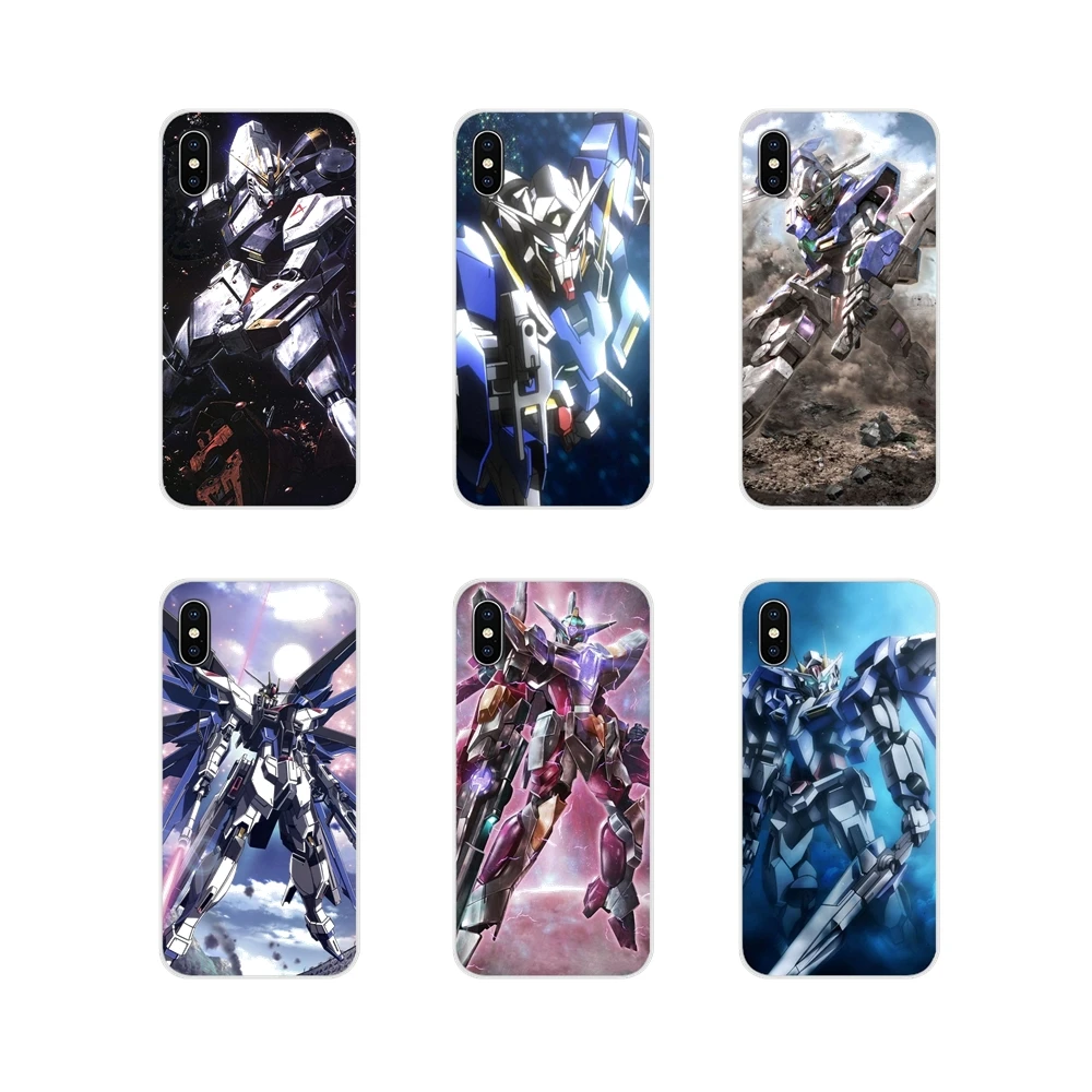 Аниме Gundam 00 для Xiaomi Mi4 Mi5 Mi5S Mi6 Mi A1 A2 A3 5X 6X 8 CC 9 T Lite SE Pro аксессуары чехлы
