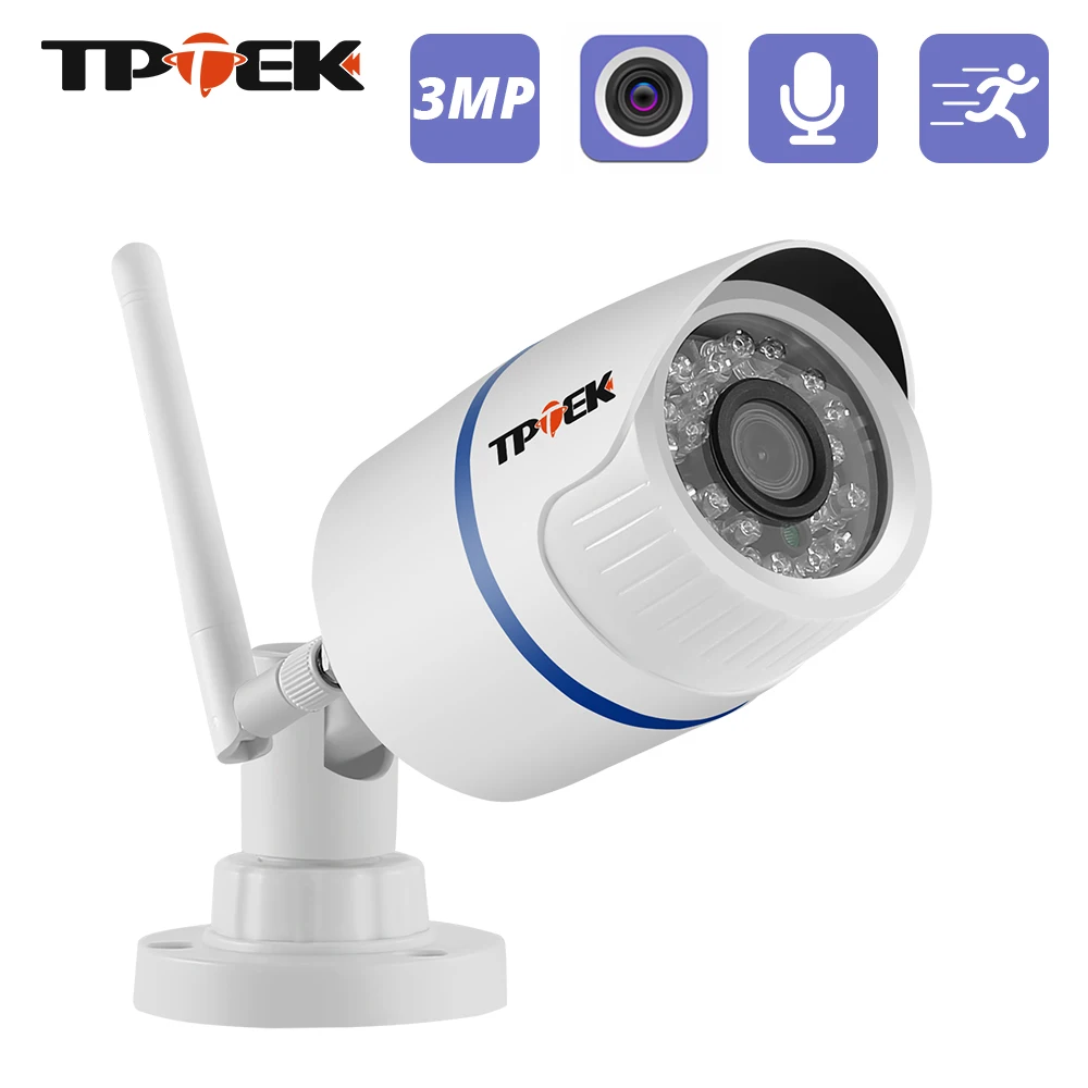 Ip камера WiFi 3MP наружная домашняя охранная видеокамера Wi Fi Camara HD 1080P Onvif