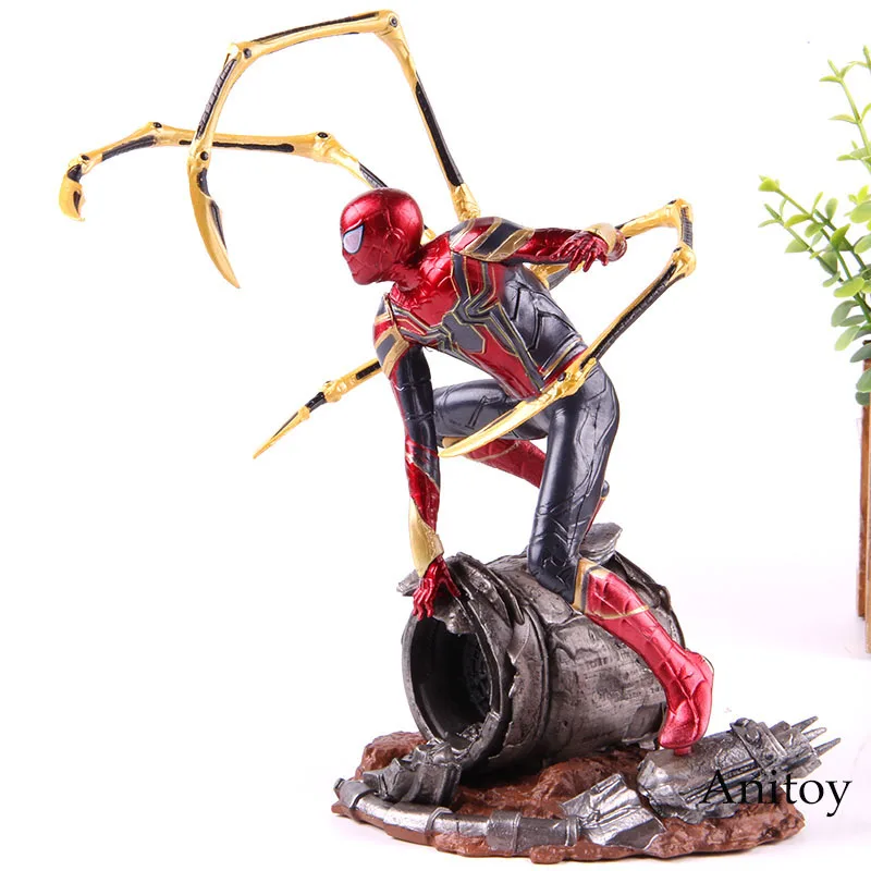 The Avengers 3 Infinity Action Figure Iron Spider-Man PVC Collection Model Toy Marvel Kotobukiya Spiderman Birthday Gift