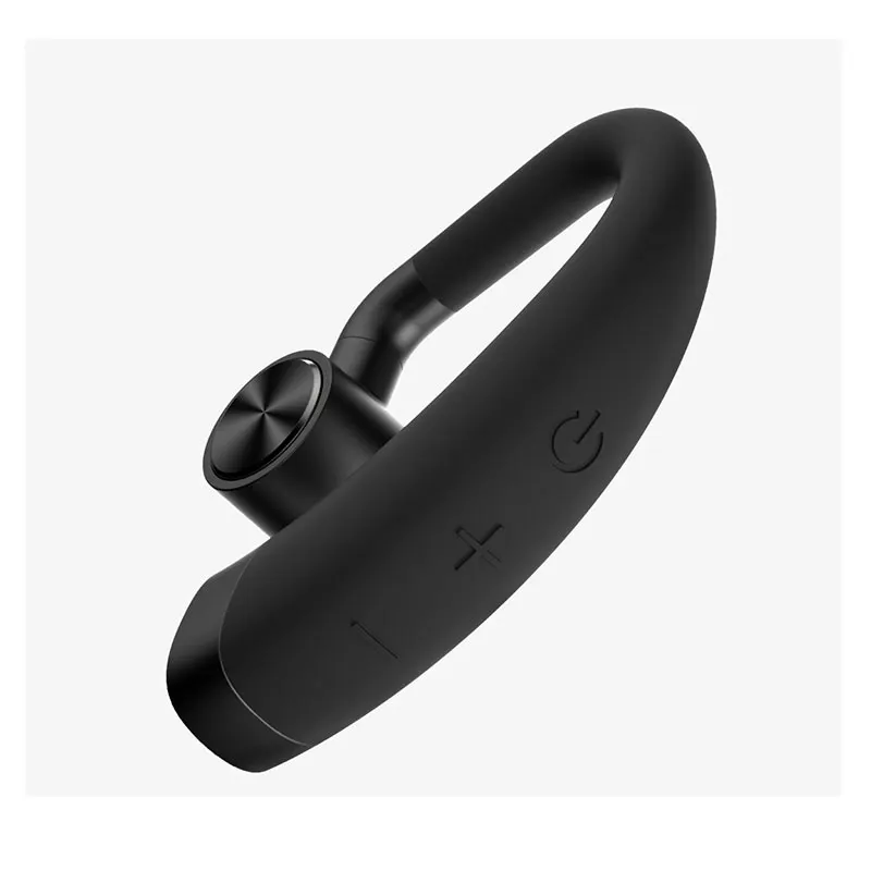 Xiaomi Mijia Beebest Bluetooth Интерком наушники Сверхлегкий 13g 125H в режиме ожидания портативная рация гарнитура поддержка - Цвет: Black