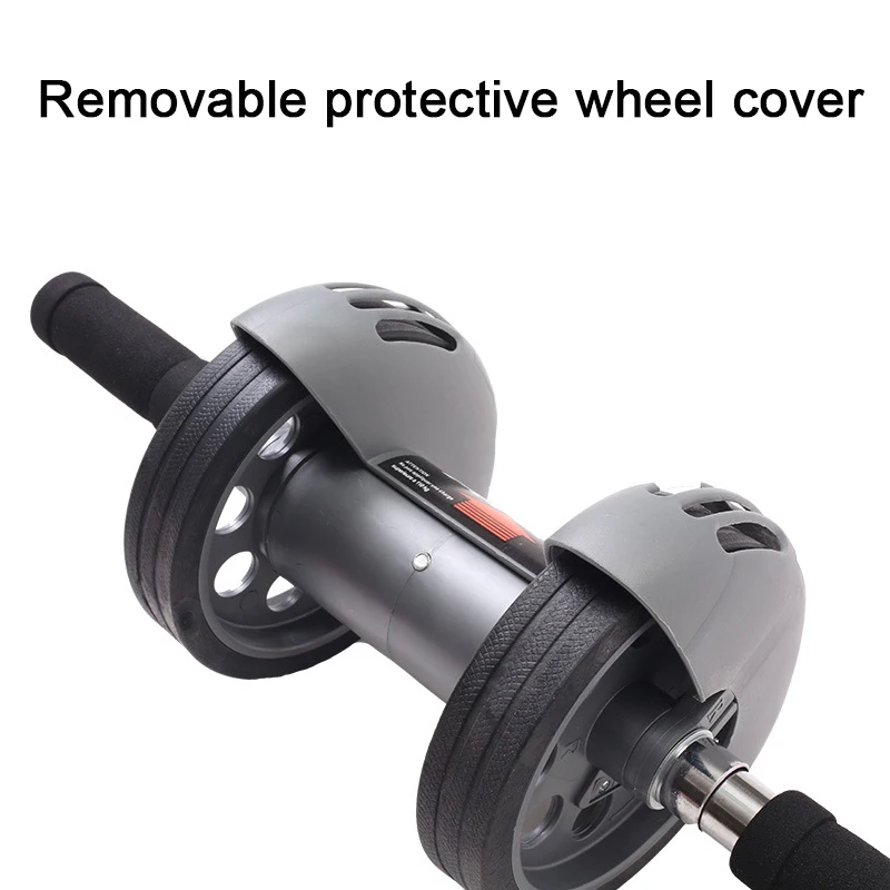 Second Generation Power Abdominal Wheel No Noise Double Wheel Abdominal Power Fitness Equipment Ab Roller Gym Roller Trainer