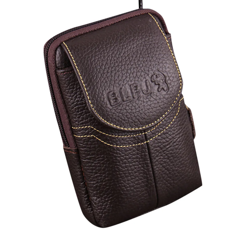 Мужской кожаный кошелек в стиле ретро, повседневный кожаный футляр для визитных карточек, кошелек на молнии с ремнем monederos para mujer portefeuille femme 19 HOT A30