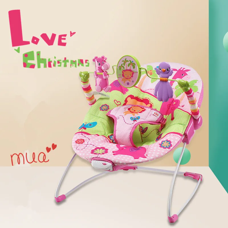 Детские качели, детское кресло-качалка, электрическая детская колыбель с пультом дистанционного управления, колыбель-качалка для новорожденных, кресло-качалка