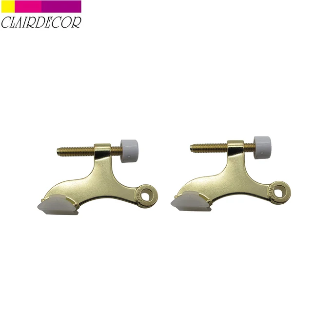 2Pcs/set Adjustable Hinge Pin Door Stopper Gatehouse 23/5in Hinge Pin
