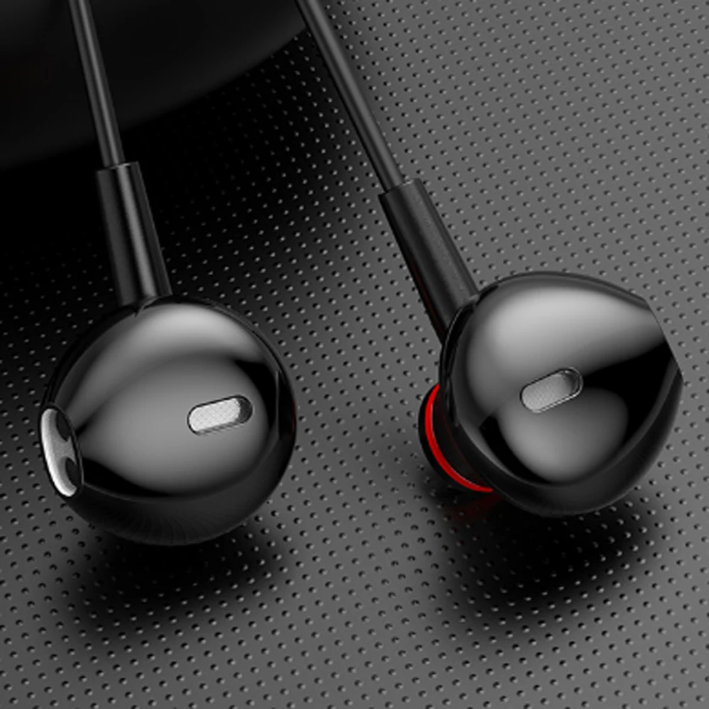 

10 pcs a lot Metal Wired Earphone In Ear Heavy Bass Sound Music Sport Headset with microphone For Computer Phone MP3 Headphone