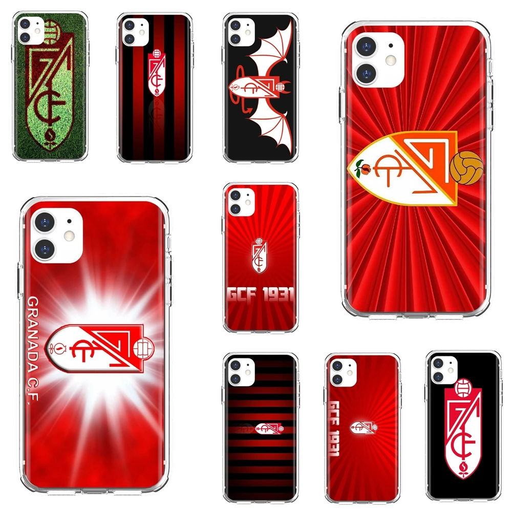 Для Apple iPhone 10 11 12 Pro Mini 4S SE 5C 6 6S 7 8 X XR XS Plus Max 2020 Гранада-CF-La-Liga-Андалусия-Испания чехол