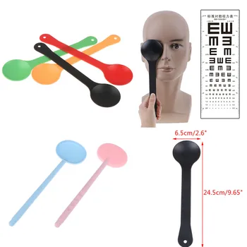 

1PCS Eye Occluder Professional Handheld Optometry Tools Eye Occluder Block Plate For Vision Test Eyesight Exam