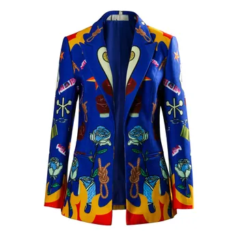 

Movie Birds Of Prey Harleen Quinzel Cosplay Clothing Women Blue Suit Fancy Halloween Carnival Uniforms Jacket Top Pants