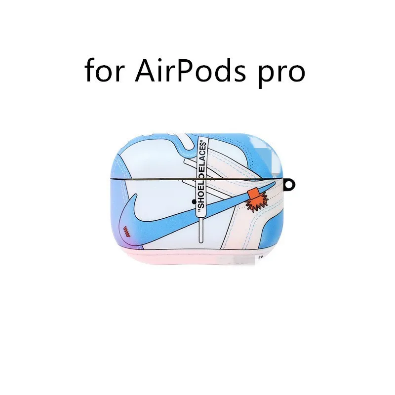 Креативный 3D AJ1 Баскетбольная обувь силиконовый чехол Брелок для Apple Airpods 1 2 беспроводной Bluetooth чехол для наушников Аксессуары - Цвет: for AirPods pro