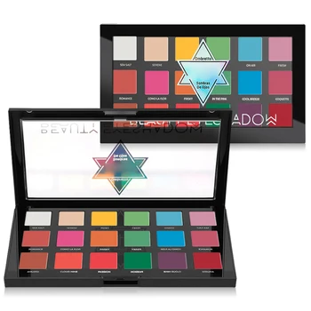 

18 Colors Eyeshadow Palette Eyeshadow Powder Matte Mineral Sequin Eye Shadow Palette Easy To Apply Waterproof Eyeshadow