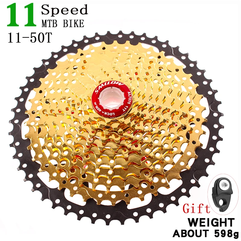 SMLLOW11s 50T SL Black Gold MTB кассета детали для горного велосипеда звездочки 11 11v 22s Speed Freewheel