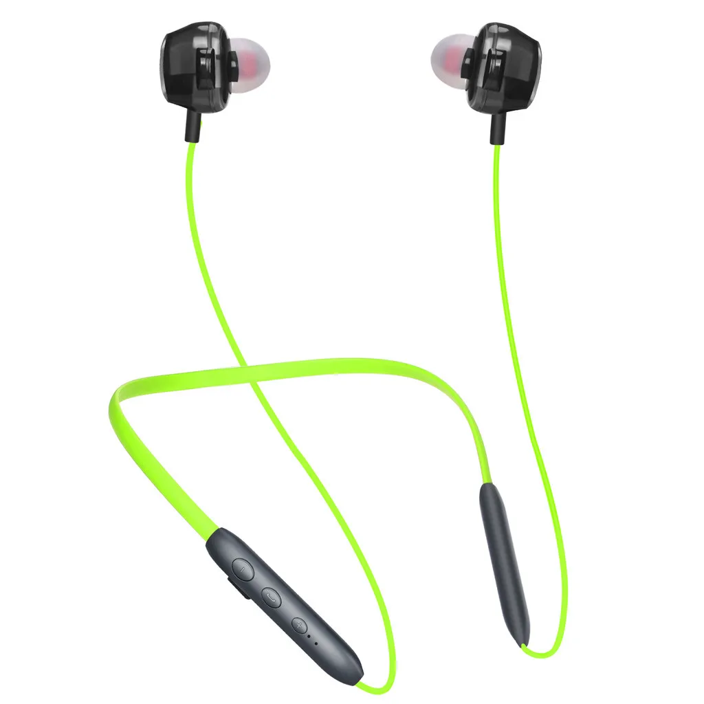 Карамельный цвет Висячие шеи Bluetooth стерео гарнитура наушники-вкладыши спортивные шеи Висячие Бег для Xiaomi IPhone huawei Портативный