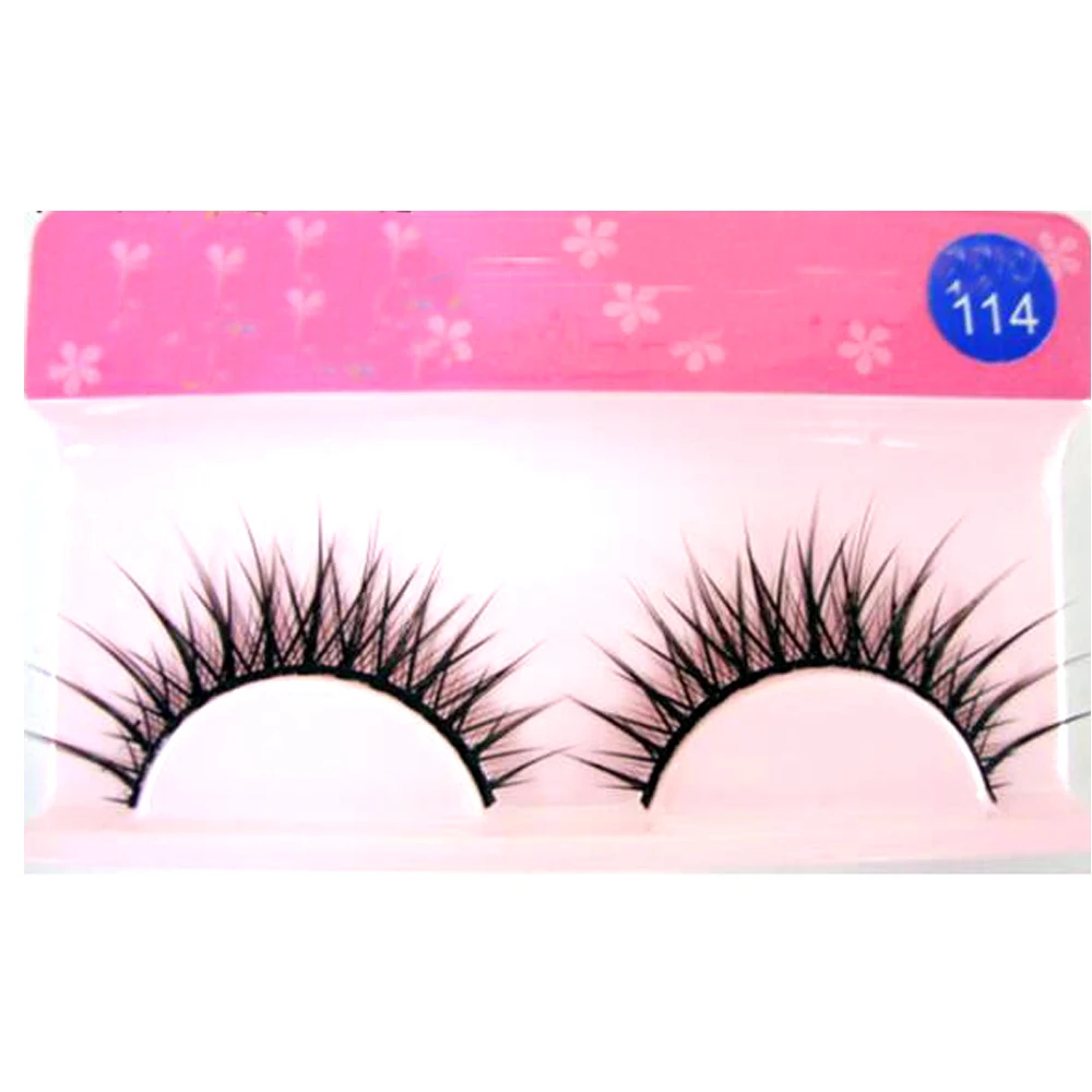 LODO Natural Long Cosplay Makeup Cross Strip False Eyelashes Black Eye Lashes 1pair -Zentai shop online Hc694d580adb64a80aa7a6b7a57d5bdcch.jpg