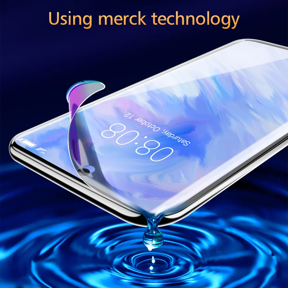 100D Гидрогелевая пленка для Samsung Galaxy S10 S9 S8 Plus Защитная экрана A70 A50 A30 A20 A10 Note 10 Pro не