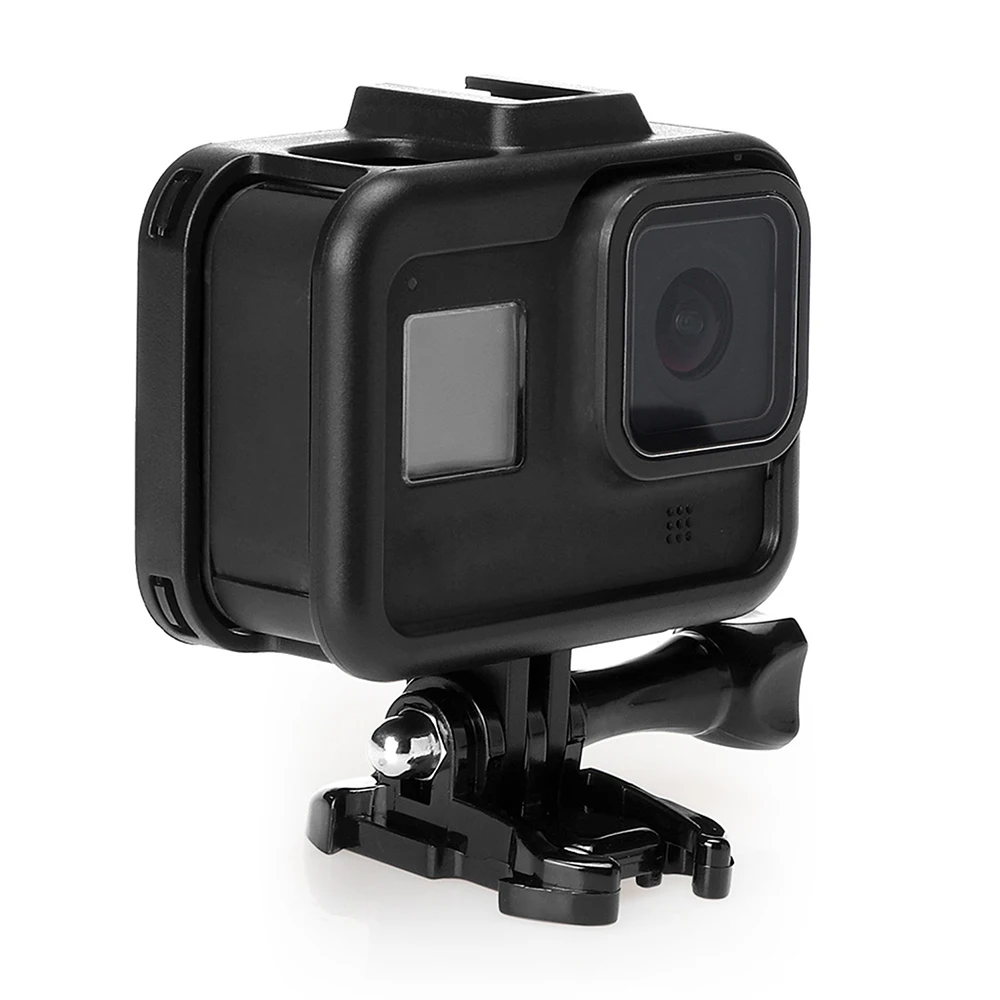 Пластиковый защитный чехол рамка для Gopro Hero 8 аксессуары для камеры черный односторонний дизайн для легкой зарядки