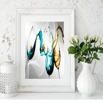 

Custom Poster The cup#i Canvas Wall Art Picture Set Posters Home Decor Prints Abstract Prints for Room20-0630-52