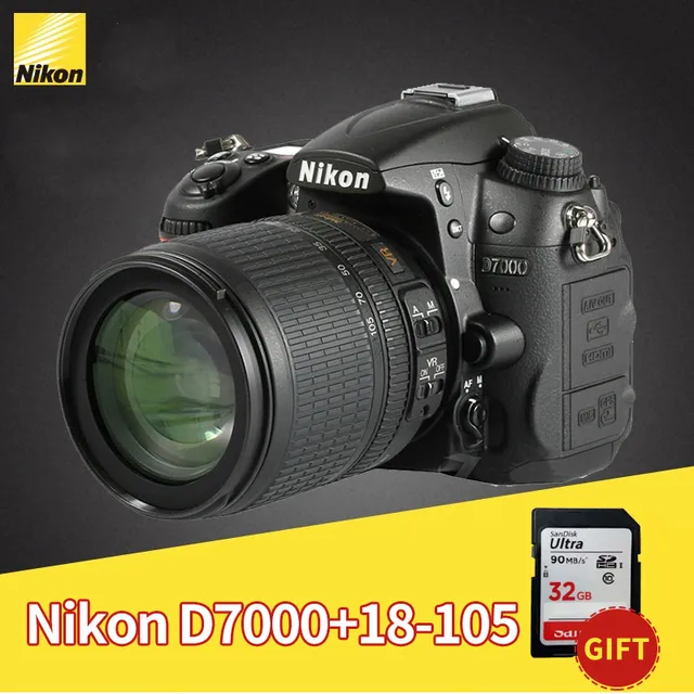 Nikon D7000 DSLR Camera with Nikon 18105mm Lens