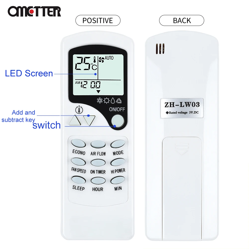 Controle Remoto para Chigo ar Condicionado Zh-lw03 - Image 6